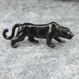 Panthera Figurine With Green Eyes Magic Kinder No. FT003 Natoons 2013 Ferrero